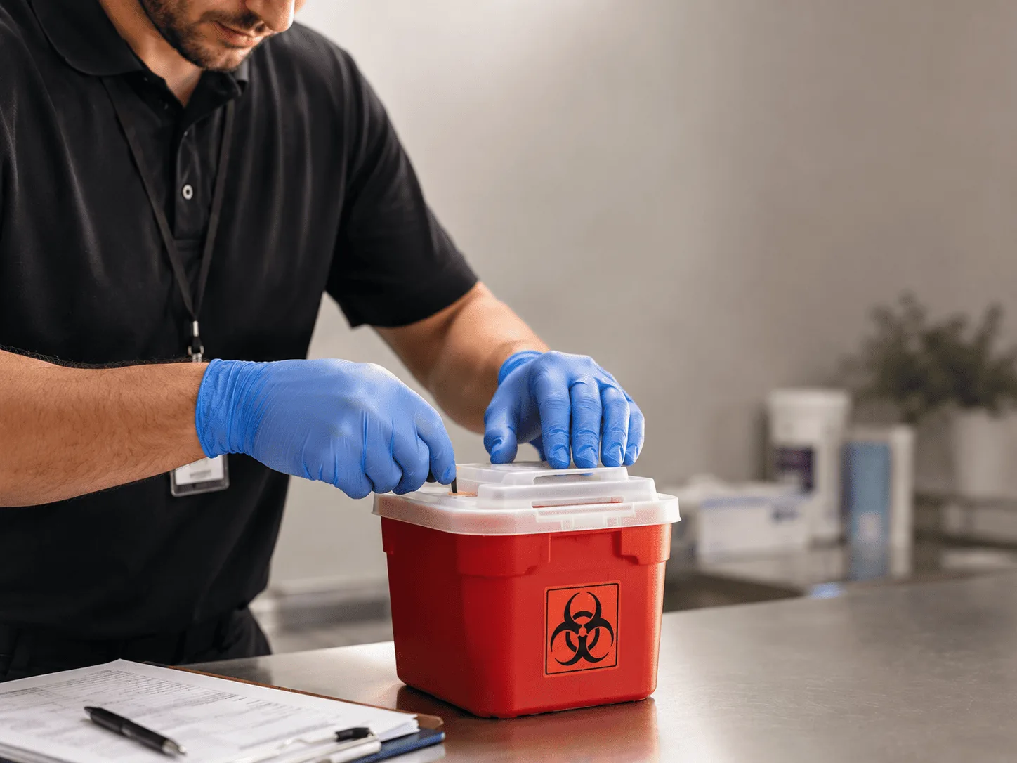 Why choose Sharps Waste Disposal in Hacksneck, VA